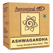 Zdjęcie produktu - AUROSPIRUL Ashwagandha proszek, 100g