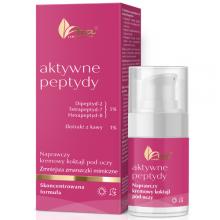 Zdjęcie produktu - AVA AKTYWNE PEPTYDY Naprawczy kremowy Koktajl pod oczy, 15ml
