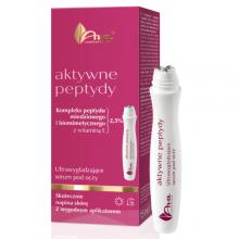 Zdjęcie produktu - AVA Aktywne Peptydy Ultrawygładzające serum pod oczy z roll-onem, 15 ml