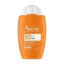 Zdjęcie produktu - AVENE Eau Thermale Wysoka ochrona przeciwsłoneczna Ultra Fluid niewidoczny na sk&oacute;rze SPF50, 50ml KR&Oacute;TKA DATA 30.11.2026