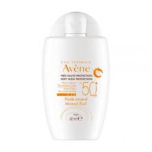 AVENE SUN SPF50+ fluid mineralny, 40 ml 