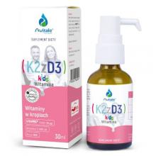 Zdjęcie produktu - Avitale Witamina K2+D3 Kids, 30 ml