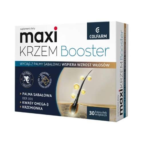 Miniaturka artykułu - Maxi Krzem Booster, 30 kaps.
