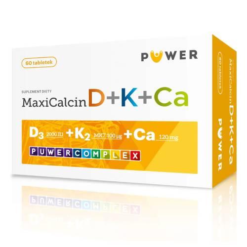 Miniaturka artykułu - MaxiCalcin D + K + Ca, 60tabl.