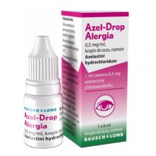 Zdjęcie produktu - Azel-Drop Alergia Krople do oczu, 6ml