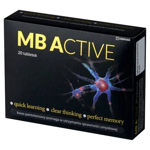 Miniaturka artykułu - MB Active - 20 tabletek