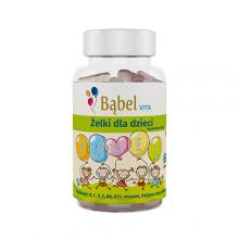 Zdjęcie produktu - Bąbel Vita Żelki z witaminami dla dzieci powyżej 4 roku życia, 60 żelk&oacute;w