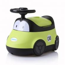 Zdjęcie produktu - Babyhood Samochód Nocnik dziecięcy z wyjmowanym wkładem - zielony