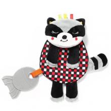 BABYONO Przytulanka dla niemowląt FLAT RACOON FELIX 780