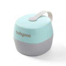 Zdjęcie produktu - BABYONO NATURAL NURSING Pojemnik na smoczek seledynowy, 1 sztuka