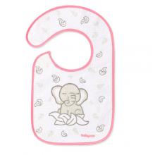 Zdjęcie produktu - BABYONO Śliniak frotte 23x37 cm Słoń 6m+ 832