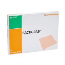 Zdjęcie produktu - BACTIGRAS opatrunek parafinowy 10x10cm, 10 sztuk