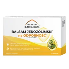 Zdjęcie produktu - Produkty Bonifraterskie Balsam Jerozolimski na Odporność, 60 kaps.