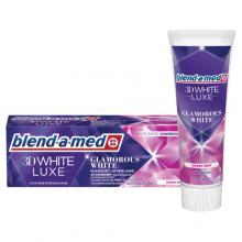 Zdjęcie produktu - BLEND-A-MED 3D White Lux Glamorous White Wybielająca pasta do zęb&oacute;w, 75ml