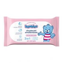 Zdjęcie produktu - BAMBINO Chusteczki emolientowe 3w1 hipoalergiczne, 57szt.