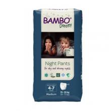 Zdjęcie produktu - BAMBO Dreamy Night Pants BOYS&GIRLS 4-7lat (M 15-35kg) Pieluszki, 10szt.