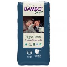 Zdjęcie produktu - BAMBO Dreamy Night Pants BOYS&GIRLS 8-15 lat (L 35-50 kg) Pieluszki, 10 szt.
