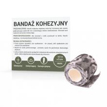 Zdjęcie produktu - Bandaż kohezyjny 4,5m x 5cm moro, 1 sztuka