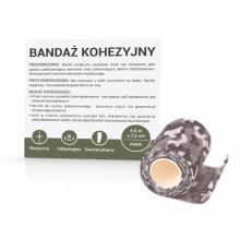 Zdjęcie produktu - Bandaż kohezyjny 4,5m x 7,5cm moro, 1 sztuka