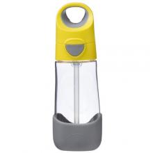 B.BOX Butelka tritanowa ze słomką Lemon Sherbet, 450ml