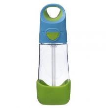 B.BOX Butelka tritanowa ze słomką Ocean Breeze, 450ml