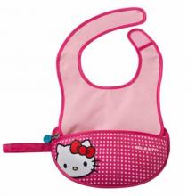 Zdjęcie produktu - B.BOX Podr&oacute;żny śliniak w saszetce - Hello Kitty - r&oacute;żowy