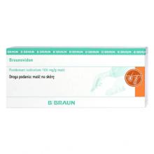 Zdjęcie produktu - B.BRAUN Braunovidon 100 mg/g maść, 20 g