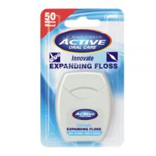 Zdjęcie produktu - BEAUTY FORMULAS Active Oral Care nić dentystyczna miętowa z fluorem, 50m