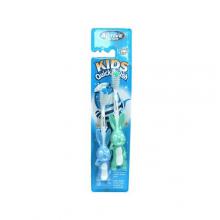 Zdjęcie produktu - Beauty Formulas Active Oral Care Szczoteczka do zęb&oacute;w Kids Quick Kr&oacute;lik 3-6 lat, 2szt niebieska i miętowa