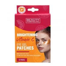 Zdjęcie produktu - BEAUTY FORMULAS Żelowe płatki pod oczy z witaminą C, 6 sztuk