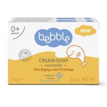 Zdjęcie produktu - BEBBLE Mydło rumiankowe w kostce dla dzieci, 75g