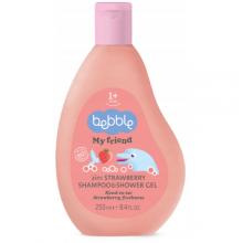 Zdjęcie produktu - BEBBLE Szampon i żel pod prysznic 2w1 Truskawkowy, 250ml