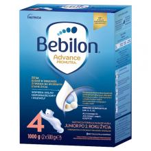 Zdjęcie produktu - Bebilon 4 Pronutra Junior Formuła na bazie mleka po 2. roku życia, 1000 g (2 x 500 g)