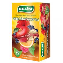 Zdjęcie produktu - BELIN Herbatka owocowa o smaku wieloowocowym Multifruit, 20 torebek