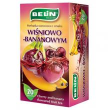 Zdjęcie produktu - Belin Herbata owocowa o smaku wiśniowo-bananowym, 20 x 2 g