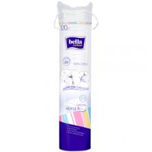 Zdjęcie produktu - BELLA COTTON Płatki kosmetyczne okrągłe, 120szt.