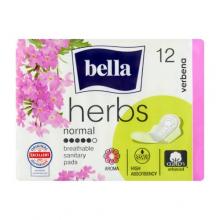 Zdjęcie produktu - Bella Herbs Normal Verbena Podpaski higieniczne, 12 szt.