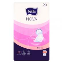 Zdjęcie produktu - BELLA NOVA Podpaski higieniczne ze skrzydełkami, 20 sztuk