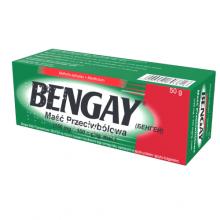 Zdjęcie produktu - Bengay Maść przeciwb&oacute;lowa 150 mg + 100 mg/g, 50 g