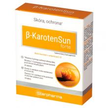 Zdjęcie produktu - Beta Karoten Sun Forte, 30 tabl.
