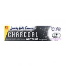 Zdjęcie produktu - BEVERLY HILLS FORMULA Natural White Charcoal Whitening Pasta do zęb&oacute;w, 100 ml