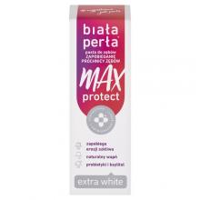Zdjęcie produktu - Biała Perła Max Protect Pasta do zęb&oacute;w Zapobieganie pr&oacute;chnicy zęb&oacute;w, 75 ml