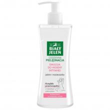 Zdjęcie produktu - BIAŁY JELEŃ Emulsja do higieny intymnej z jaśminem i macierzanką - 265 ml (25836)
