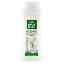 Zdjęcie produktu - BIAŁY JELEŃ Łagodzenie Szampon dermatologiczny do włos&oacute;w i sk&oacute;ry głowy, 300ml