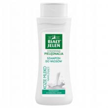 Zdjęcie produktu - BIAŁY JELEŃ Szampon z kozim mlekiem do włosów cienkich - 300 ml