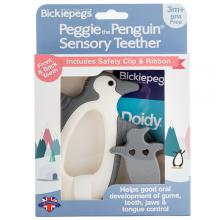 Zdjęcie produktu - Bickiepegs Gryzak sensoryczny Pingwin, 1szt.