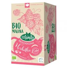 Zdjęcie produktu - BiFix Bio Malina herbatka ekologiczna ekspresowa, 40g