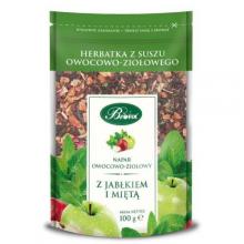 Zdjęcie produktu - BiFix Napar owocowo-ziołowy z jabłkiem i miętą, 100g