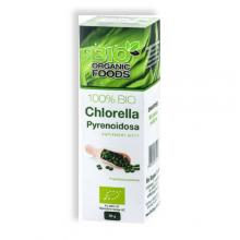 Zdjęcie produktu - BIO ORGANIC FOODS 100% BIO Chlorella Pyrenoidosa, 80g