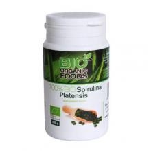 Zdjęcie produktu - BIO ORGANIC FOODS 100% BIO Spirulina Platensis, 300 g (1200 tabletek)
